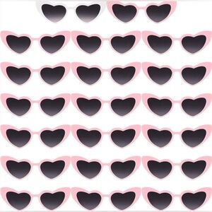 Pack of 20 Heart Sunglasses Party Favors Bachelorette Favors